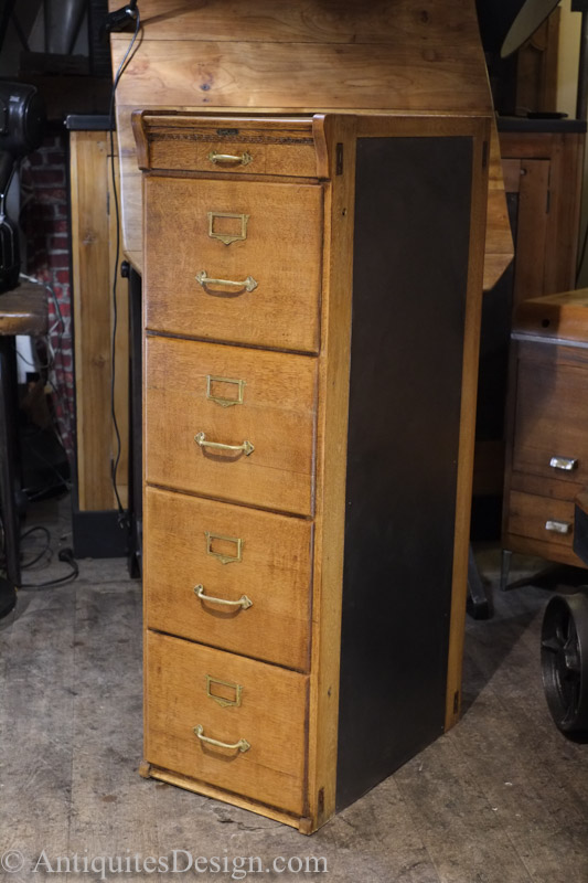 meuble de metier ancien classeur de bureau a tiroirs